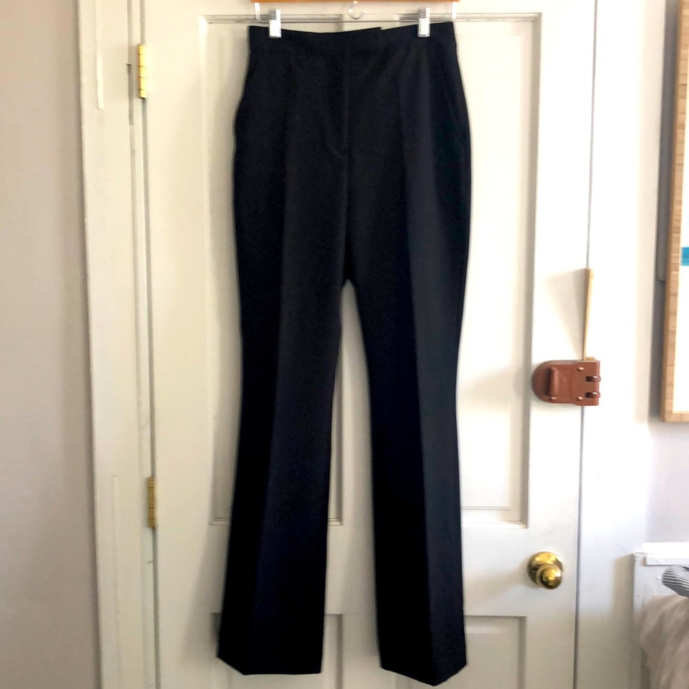 Zara black high waisted, wide leg pants.